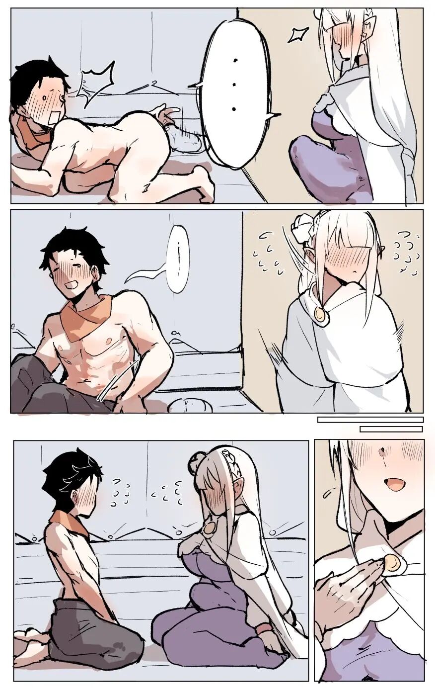 Emilia's Trouble At The Watchtower Chapter 1000 Page 9